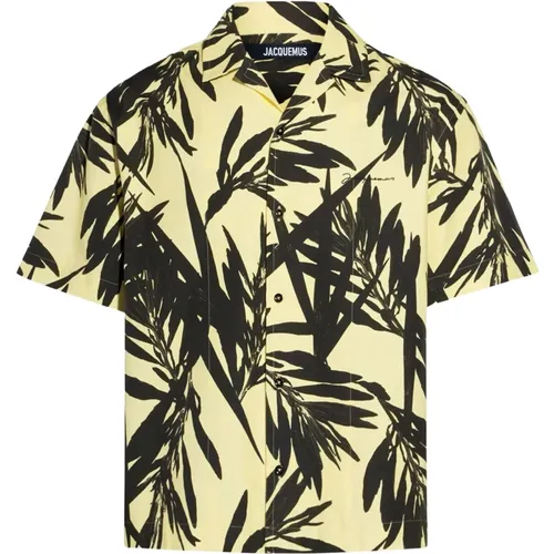 Palm Tree Print Hemd , Herren, Größe: L - Jacquemus - Modalova