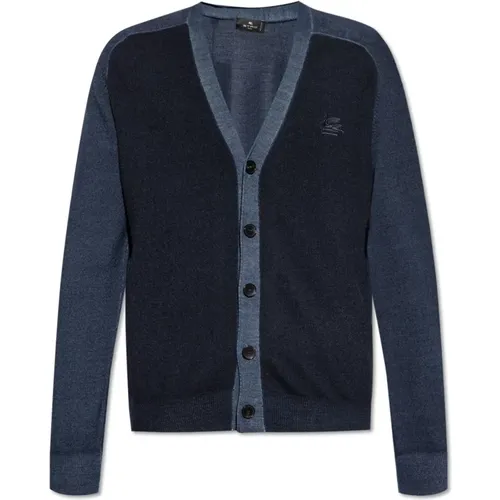 Geknöpfter Cardigan , Herren, Größe: L - ETRO - Modalova