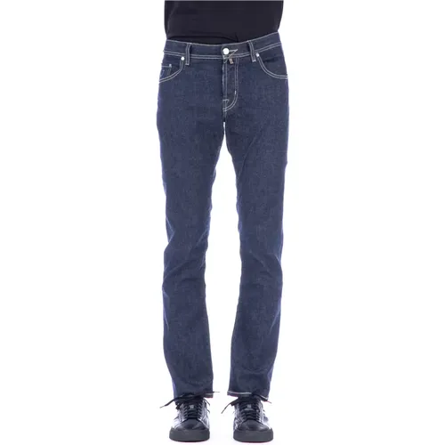 Nick Slim-fit Jeans , male, Sizes: W38 - Jacob Cohën - Modalova