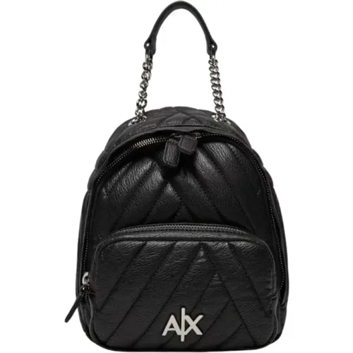 Basic Backpack , female, Sizes: ONE SIZE - Armani Exchange - Modalova