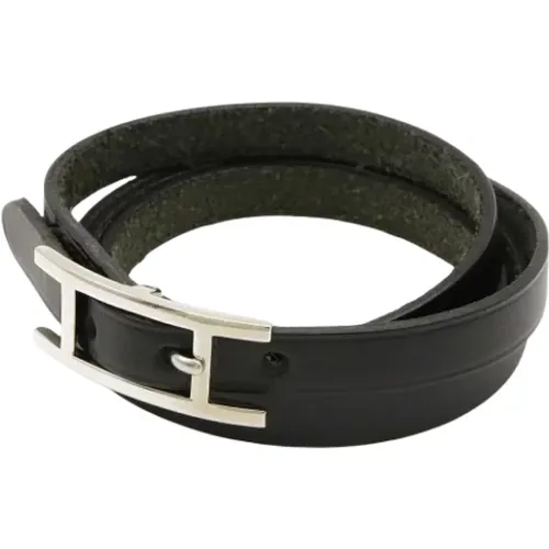 Pre-owned Leather belts , female, Sizes: ONE SIZE - Hermès Vintage - Modalova