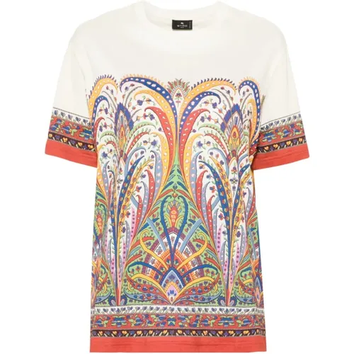 Multicolour T-Shirts & Polos for Women , female, Sizes: S - ETRO - Modalova