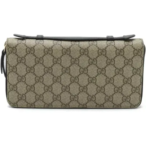 Pre-owned Canvas clutches , female, Sizes: ONE SIZE - Gucci Vintage - Modalova