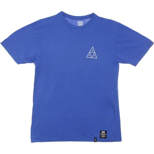 Blaues Nebulas T-Shirt Essentials , Herren, Größe: S - HUF - Modalova