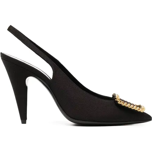 Sulpice Slingback Pumps , female, Sizes: 5 UK - Saint Laurent - Modalova