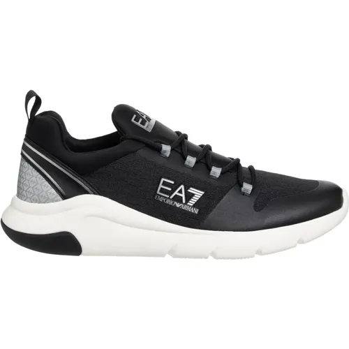 Racer Evo Sneakers , male, Sizes: 6 UK, 10 UK, 7 1/2 UK, 8 1/2 UK, 7 UK - Emporio Armani EA7 - Modalova