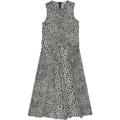 Silk Sleeveless Printed Dress , female, Sizes: 2XS - Stella Mccartney - Modalova