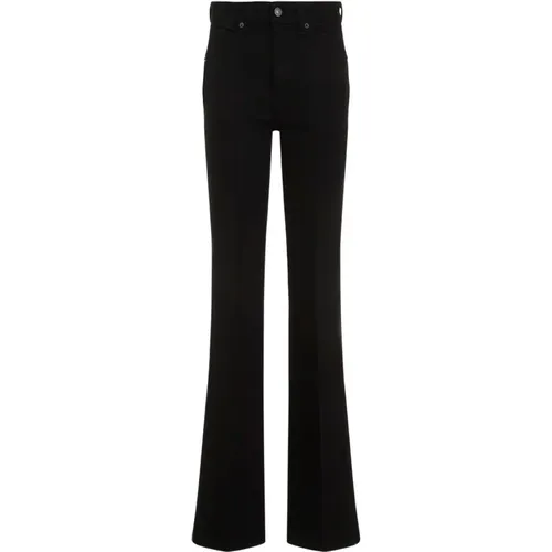 Schwarze Baumwoll-Flared-Jeans - Tom Ford - Modalova