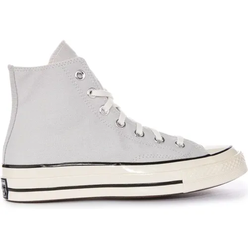 Light Grey Chuck 70s Hi Sneakers , male, Sizes: 8 UK, 3 1/2 UK, 10 1/2 UK, 6 UK, 8 1/2 UK, 5 UK, 2 1/2 UK, 7 UK, 3 UK, 10 UK, 7 1/2 UK, 4 UK, 9 UK, 11 - Converse - Modalova