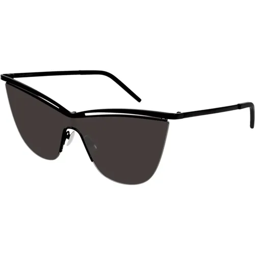 Schwarze Rahmen Sonnenbrille SL 249-001 - Saint Laurent - Modalova