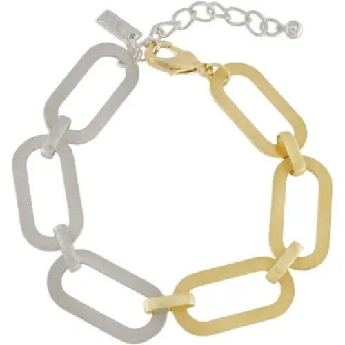 Audrey Oval Link Armband 2-Tone - Dansk Copenhagen - Modalova