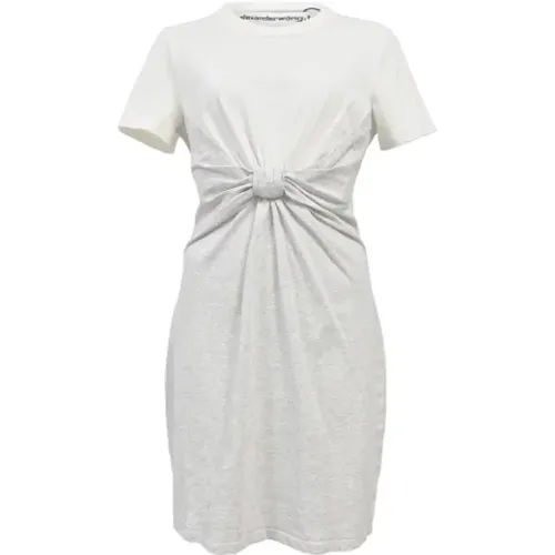 Pre-owned Cotton dresses , female, Sizes: S - Alexander Wang Pre-owned - Modalova