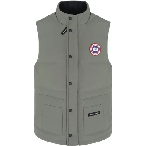 Freestyle Vest in Sage Color , male, Sizes: M, L, S - Canada Goose - Modalova