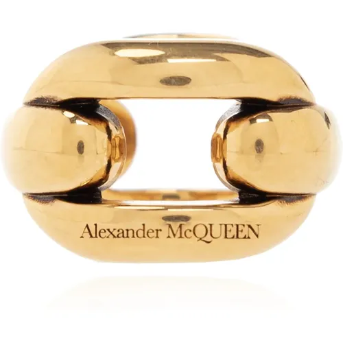 Messingring Alexander McQueen - alexander mcqueen - Modalova
