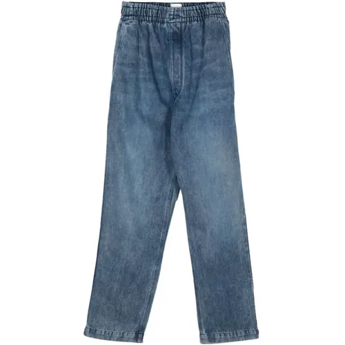 Hellblaue High-Waist Wide Leg Jeans , Herren, Größe: S - Isabel marant - Modalova