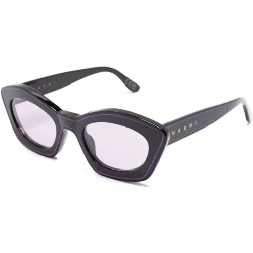 Royal Purple Sonnenbrille Marni - Marni - Modalova