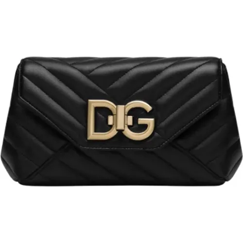 Classic Shoulderbag , female, Sizes: ONE SIZE - Dolce & Gabbana - Modalova