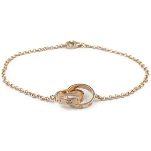 Pre-owned Rose Gold bracelets , female, Sizes: ONE SIZE - Cartier Vintage - Modalova