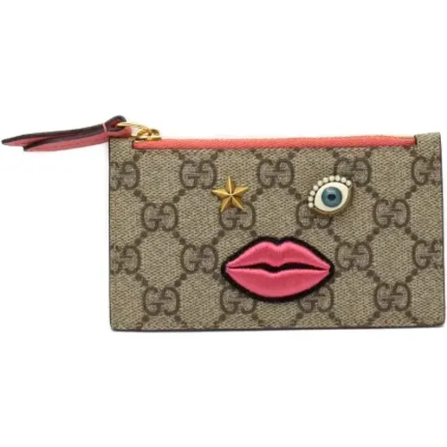 Pre-owned Canvas wallets , female, Sizes: ONE SIZE - Gucci Vintage - Modalova