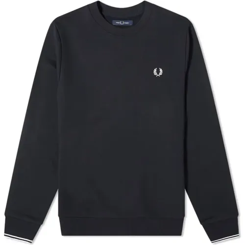 Sweatshirt , Herren, Größe: S - Fred Perry - Modalova