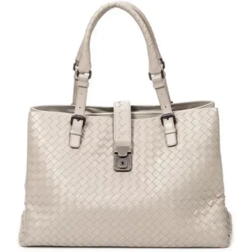 Pre-owned Leather totes , female, Sizes: ONE SIZE - Bottega Veneta Vintage - Modalova