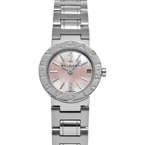 Pre-owned Stainless Steel watches , female, Sizes: ONE SIZE - Bvlgari Vintage - Modalova