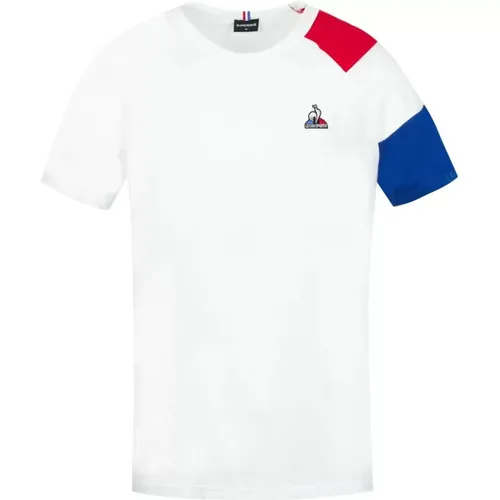 Raglan Unisex BAT Tee - Weich und Bequem , Herren, Größe: S - Le Coq Sportif - Modalova