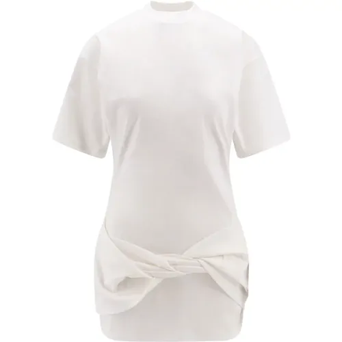 Off , T-Shirt , female, Sizes: M - Off White - Modalova