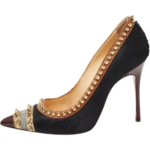 Pre-owned Leather heels , female, Sizes: 3 UK - Christian Louboutin Pre-owned - Modalova