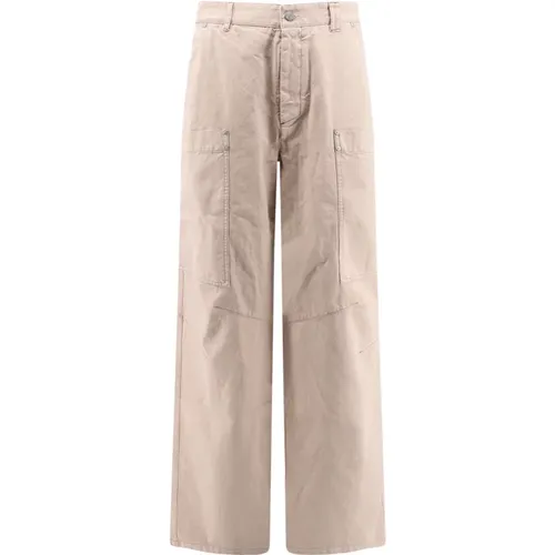 Cotton Cargo Trousers , male, Sizes: S, L, M - Palm Angels - Modalova