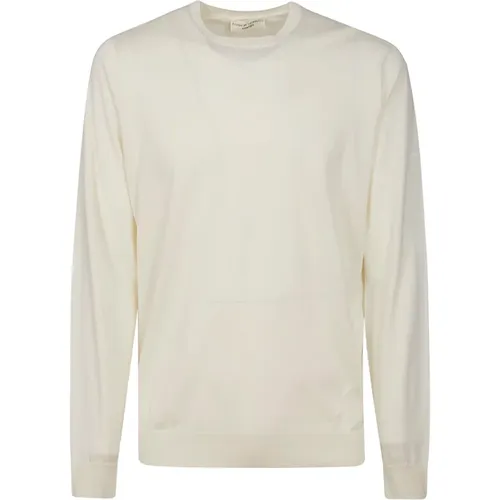 Milch Rundhals Pullover - Filippo De Laurentiis - Modalova