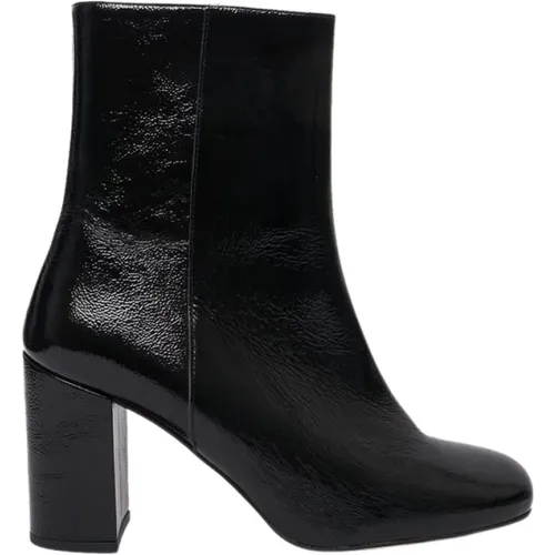 Patent leather boots Pio , female, Sizes: 3 UK, 7 UK - Petite Mendigote - Modalova