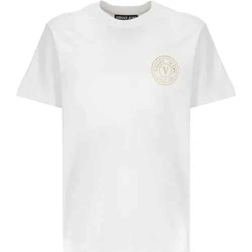 T-Shirts und Polos , Herren, Größe: S - Versace Jeans Couture - Modalova