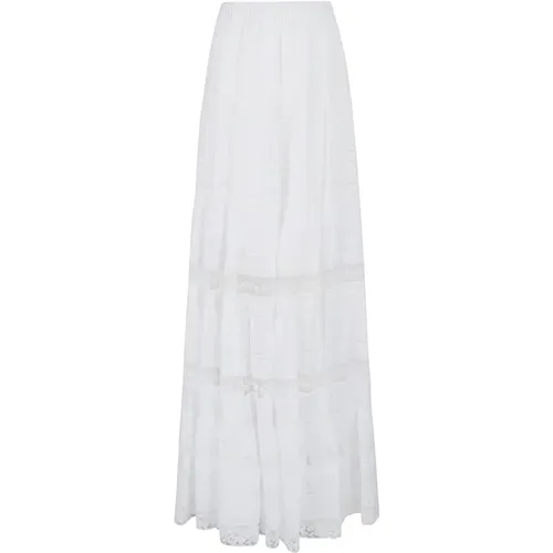 Bright Long Skirt , female, Sizes: XS - Ermanno Scervino - Modalova