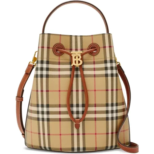 Top Handle Shoulder Bag , female, Sizes: ONE SIZE - Burberry - Modalova