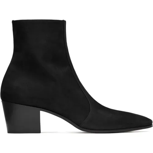Almond Toe Boots , male, Sizes: 5 UK - Saint Laurent - Modalova