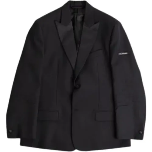 Blazers , male, Sizes: XL, M - Balenciaga - Modalova