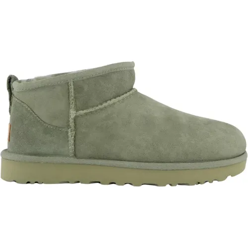 ClassicUltraMini Shaded Clover Boots , female, Sizes: 6 UK, 3 UK, 8 UK, 7 UK - Ugg - Modalova