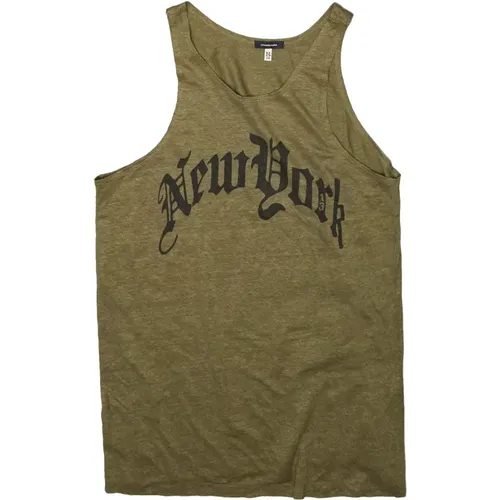 New York Lockerer Tank Top , Damen, Größe: XS - R13 - Modalova