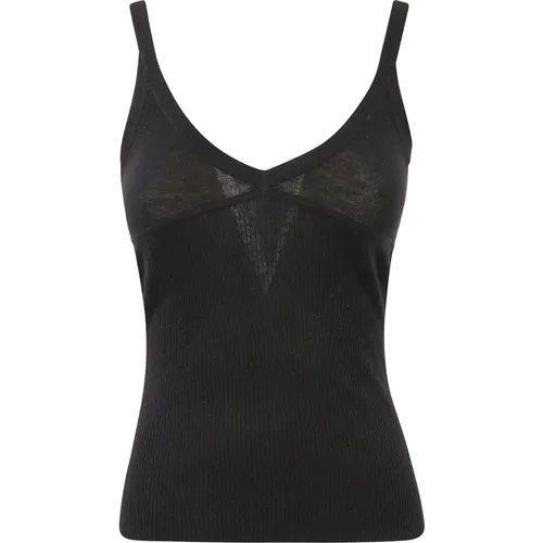 Stylish Sweater Tank Top , female, Sizes: XS, L, S - Max Mara - Modalova