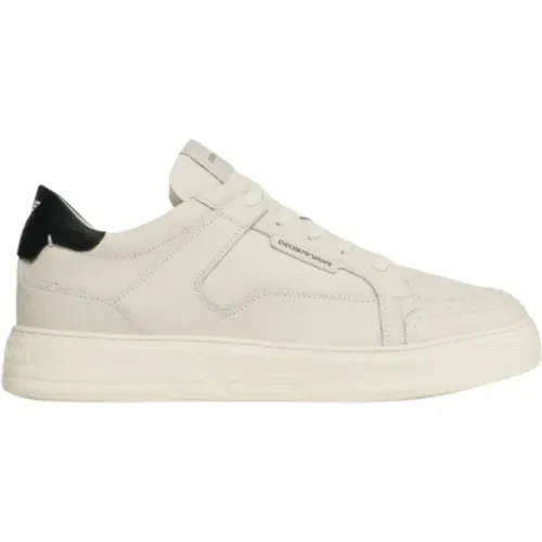 Basic Sneakers - High-Quality Leather, Stylish and Comfortable , male, Sizes: 11 UK - Emporio Armani - Modalova