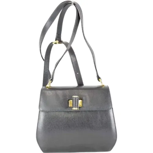 Pre-owned Leather shoulder-bags , female, Sizes: ONE SIZE - Salvatore Ferragamo Pre-owned - Modalova