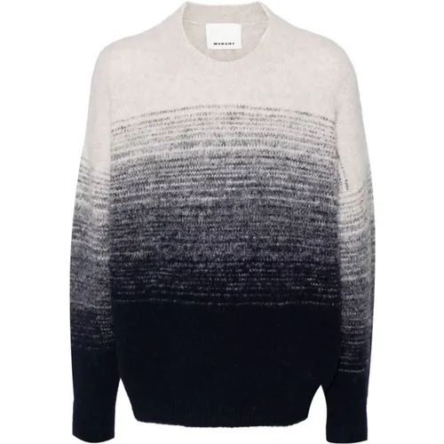 Blauer Gradient Rundhalsausschnitt Pullover , Herren, Größe: M - Isabel marant - Modalova