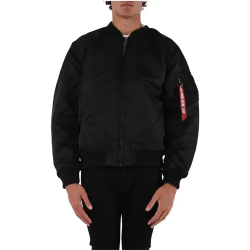 Dragon Bomber Jacke , Herren, Größe: M - alpha industries - Modalova