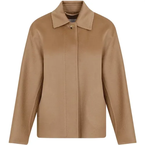 Camel Midas Coat , female, Sizes: S - Max Mara - Modalova