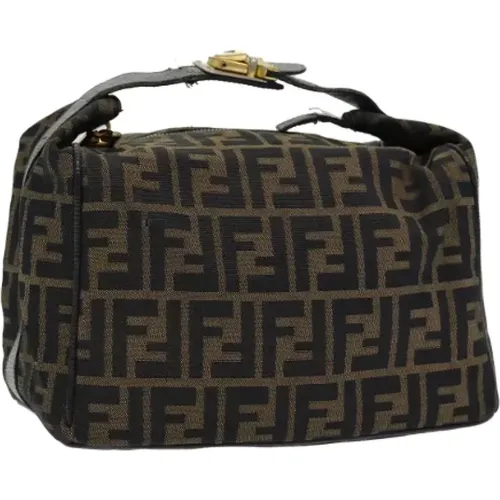 Pre-owned Canvas pouches , female, Sizes: ONE SIZE - Fendi Vintage - Modalova