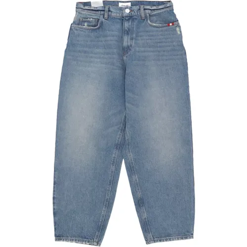 Vintage Baggy Denim Jeans , Damen, Größe: W26 - Amish - Modalova