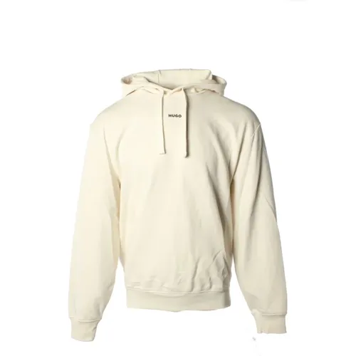 Ivory Sweater Dapo 50486478 10231445 , male, Sizes: L, S, M, XL - Hugo Boss - Modalova