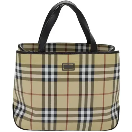 Pre-owned Canvas handtaschen - Burberry Vintage - Modalova