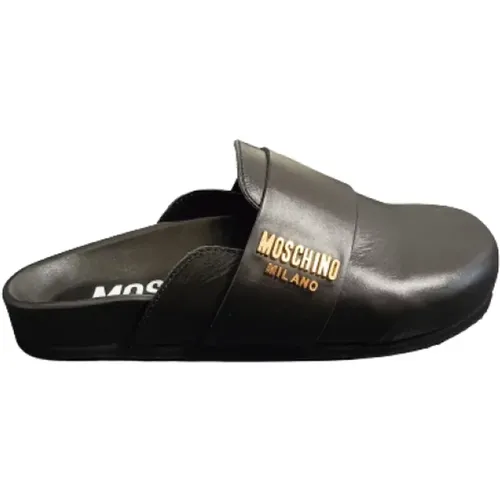 Sandals for Women , male, Sizes: 7 UK - Moschino - Modalova